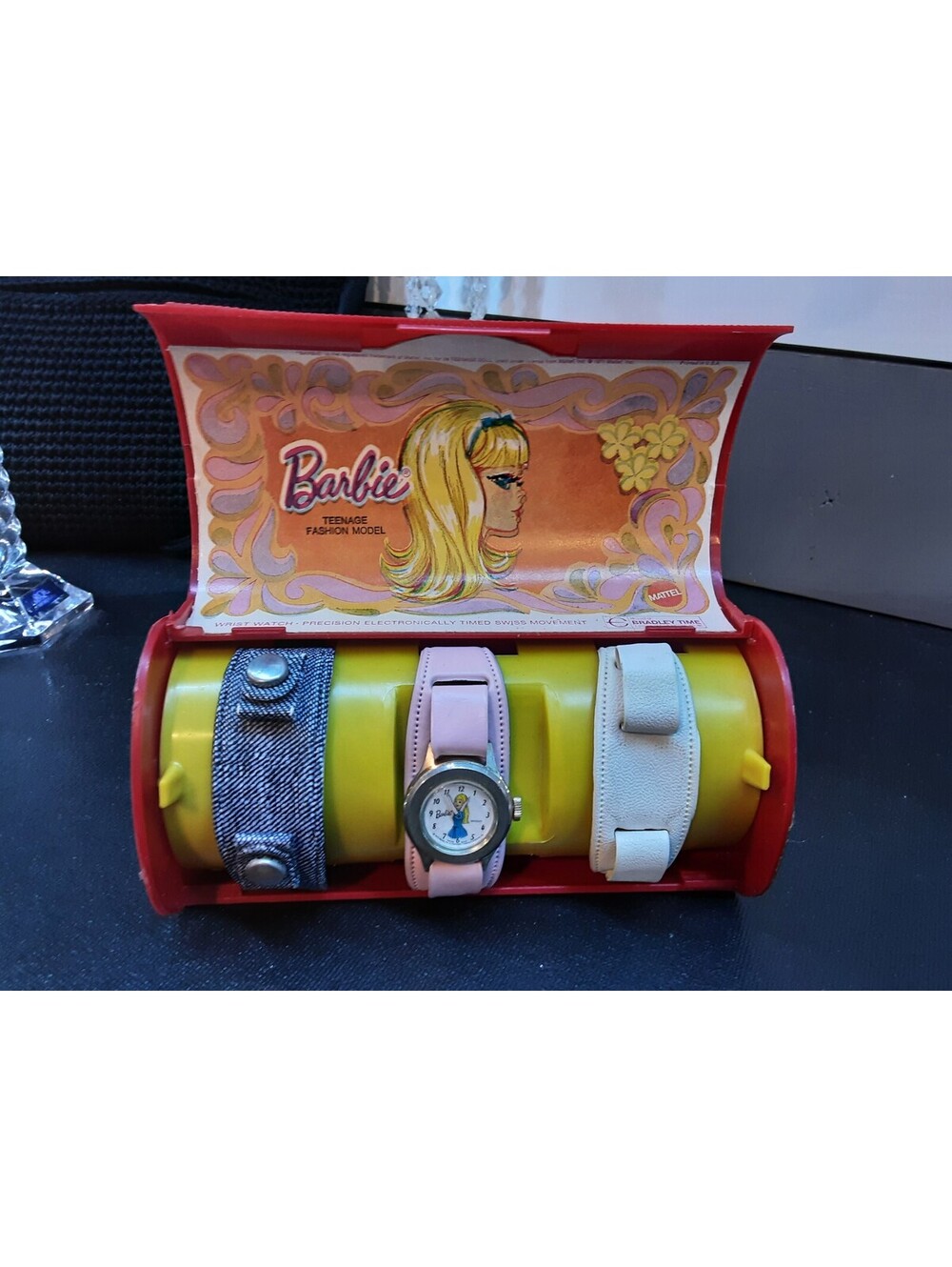 Barbie Wrist Watch Set "1971" BRADLEY TIME 3128 by Mattel, Corp